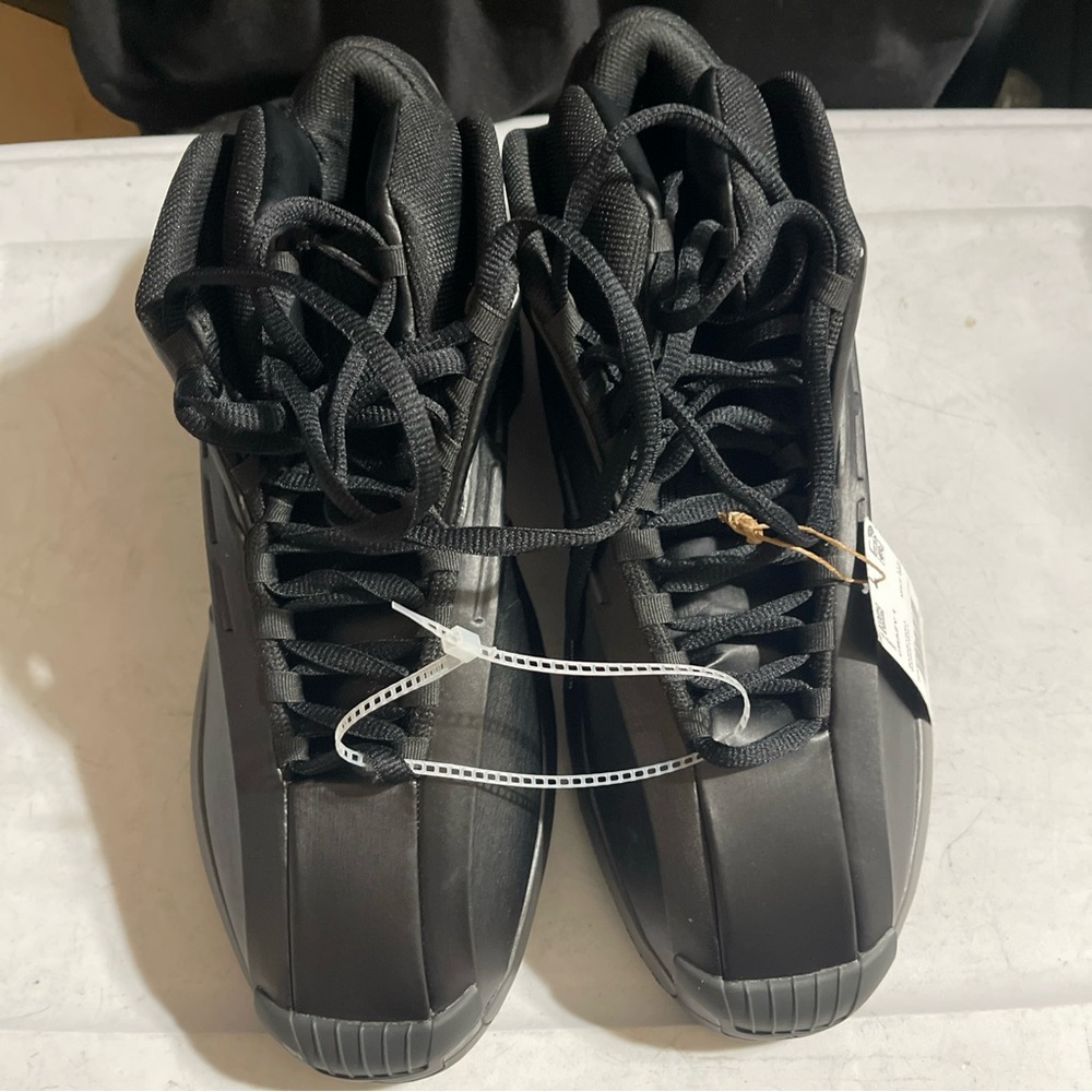 Adidas Crazy 1 black mens 11 1/2 new without the box.